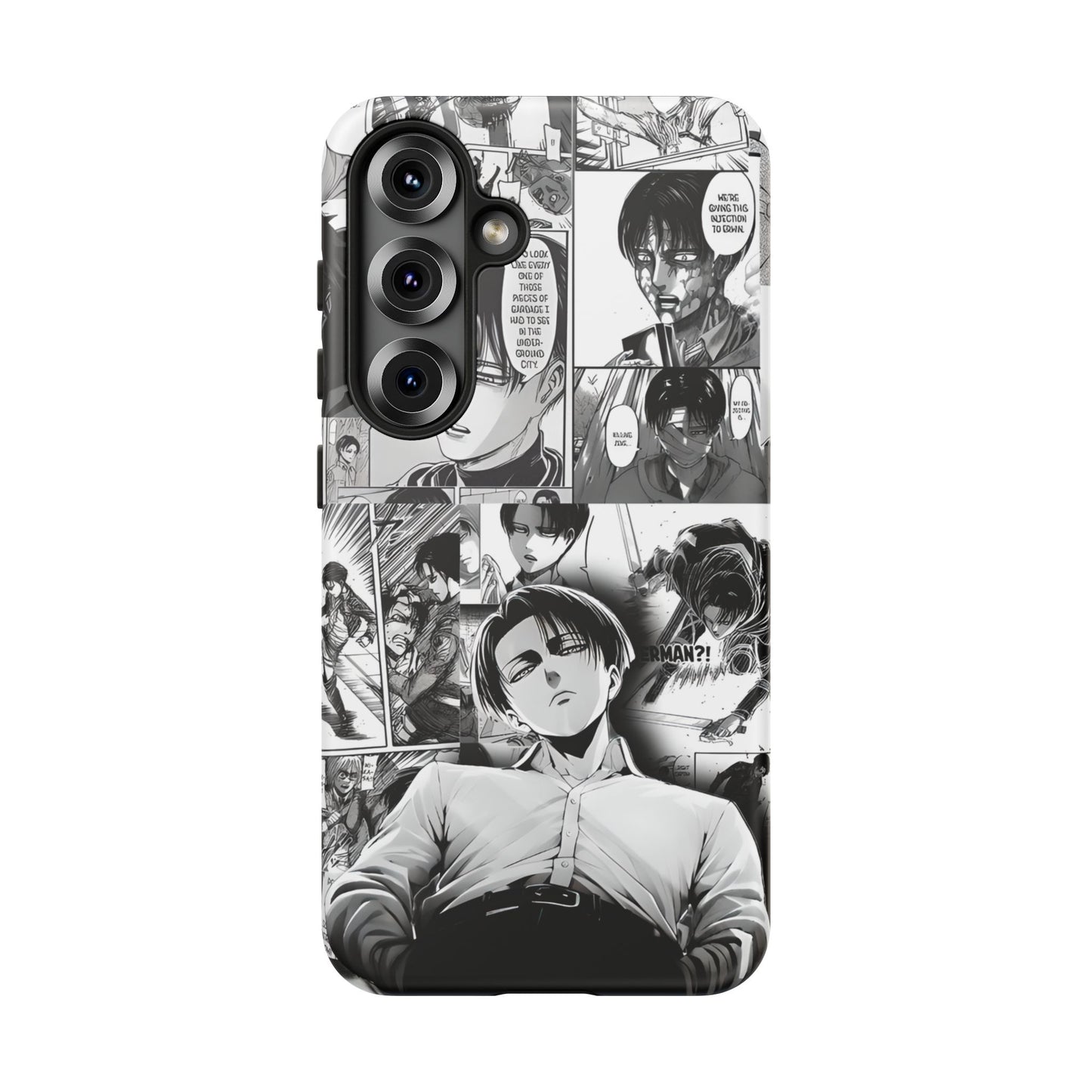 AOT Levi Ackermann Manga Style Phone Case