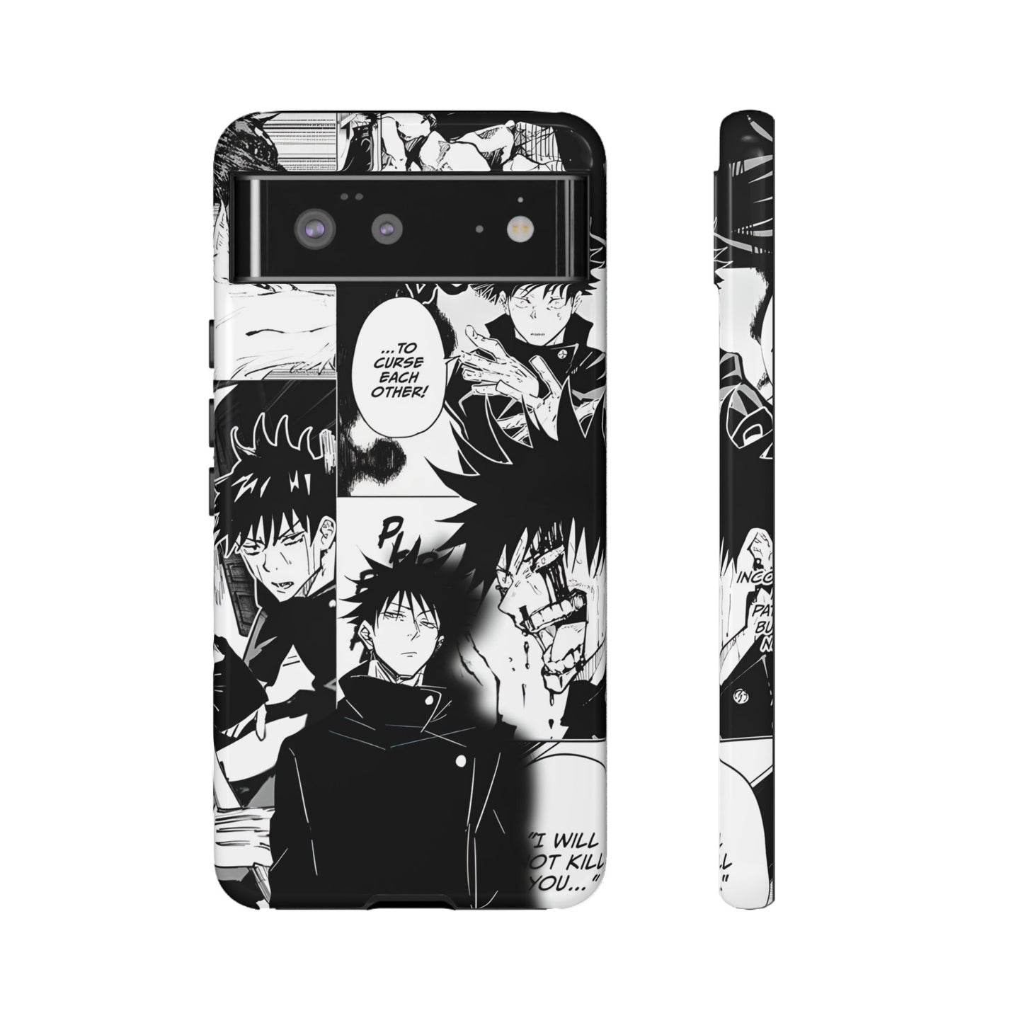 JJK Megumi Manga Style Phone Case
