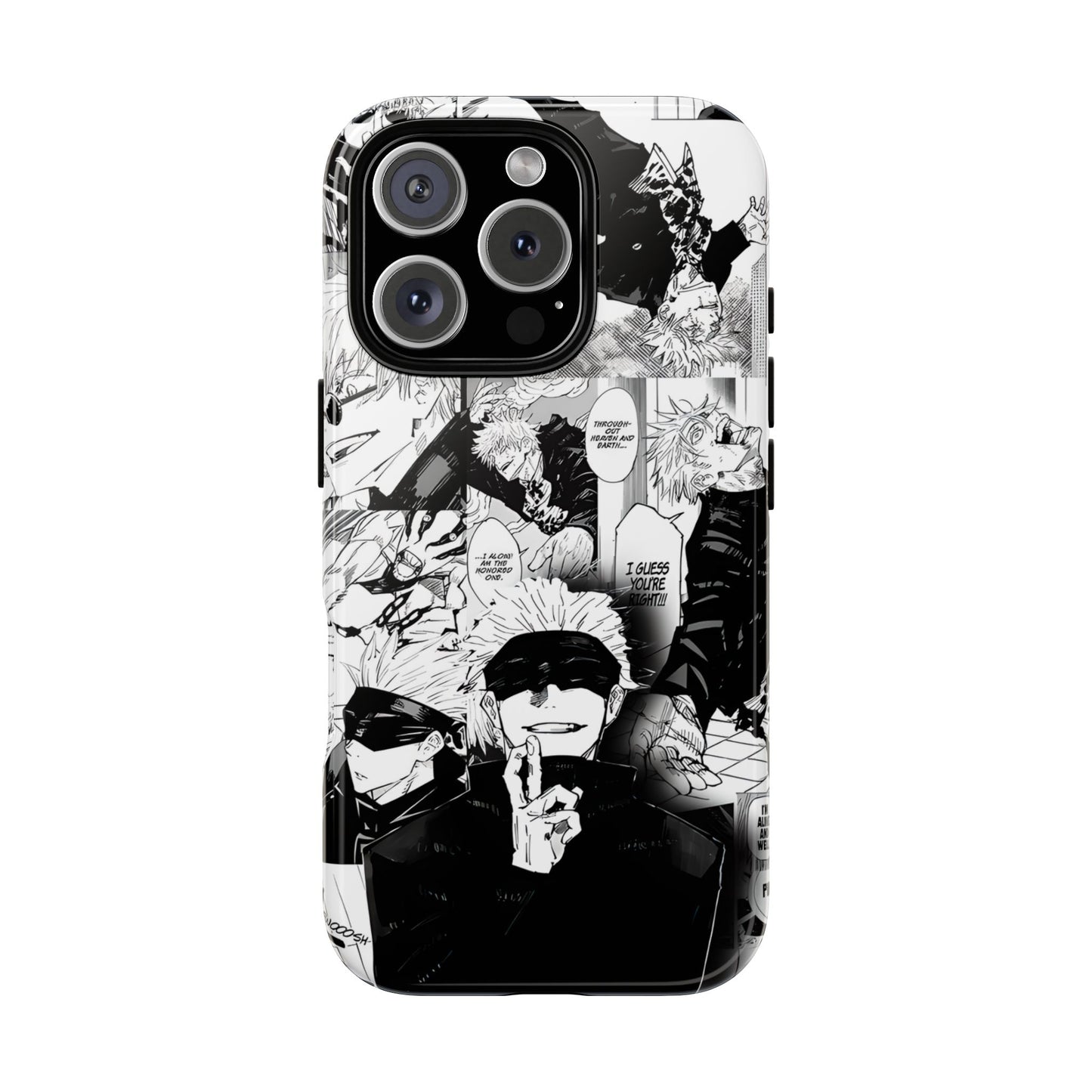 JJK Gojo Manga Style Phone Case