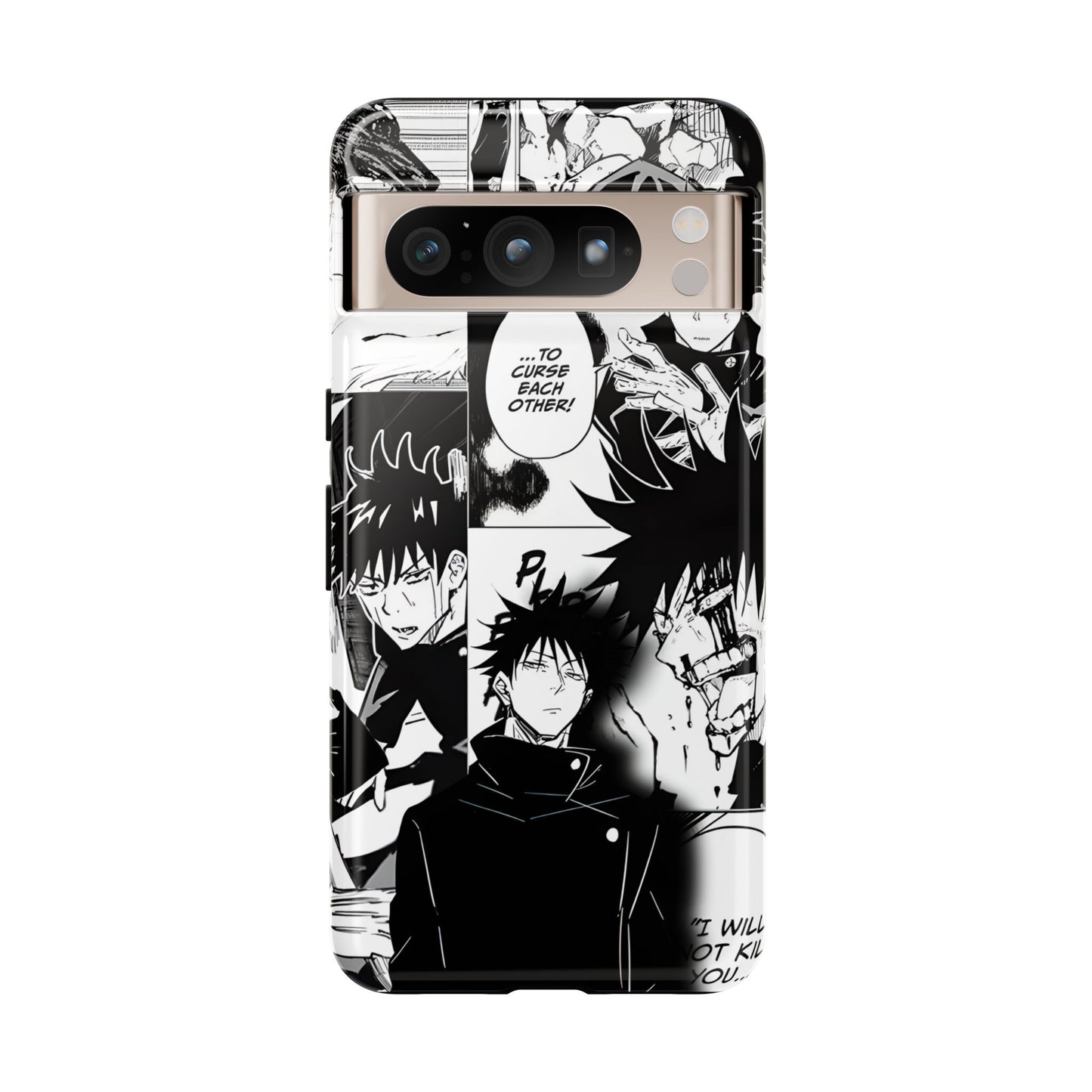 JJK Megumi Manga Style Phone Case