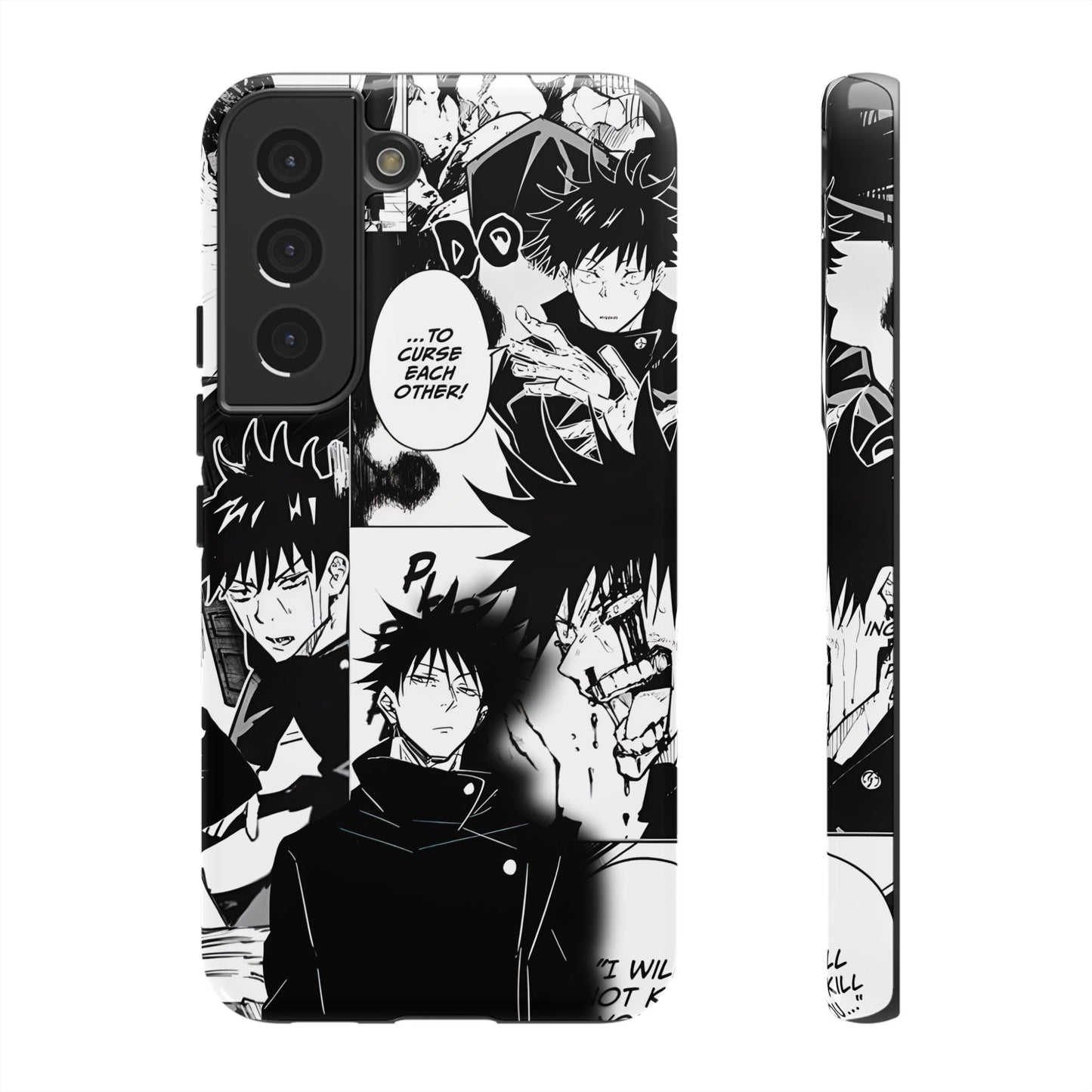 JJK Megumi Manga Style Phone Case