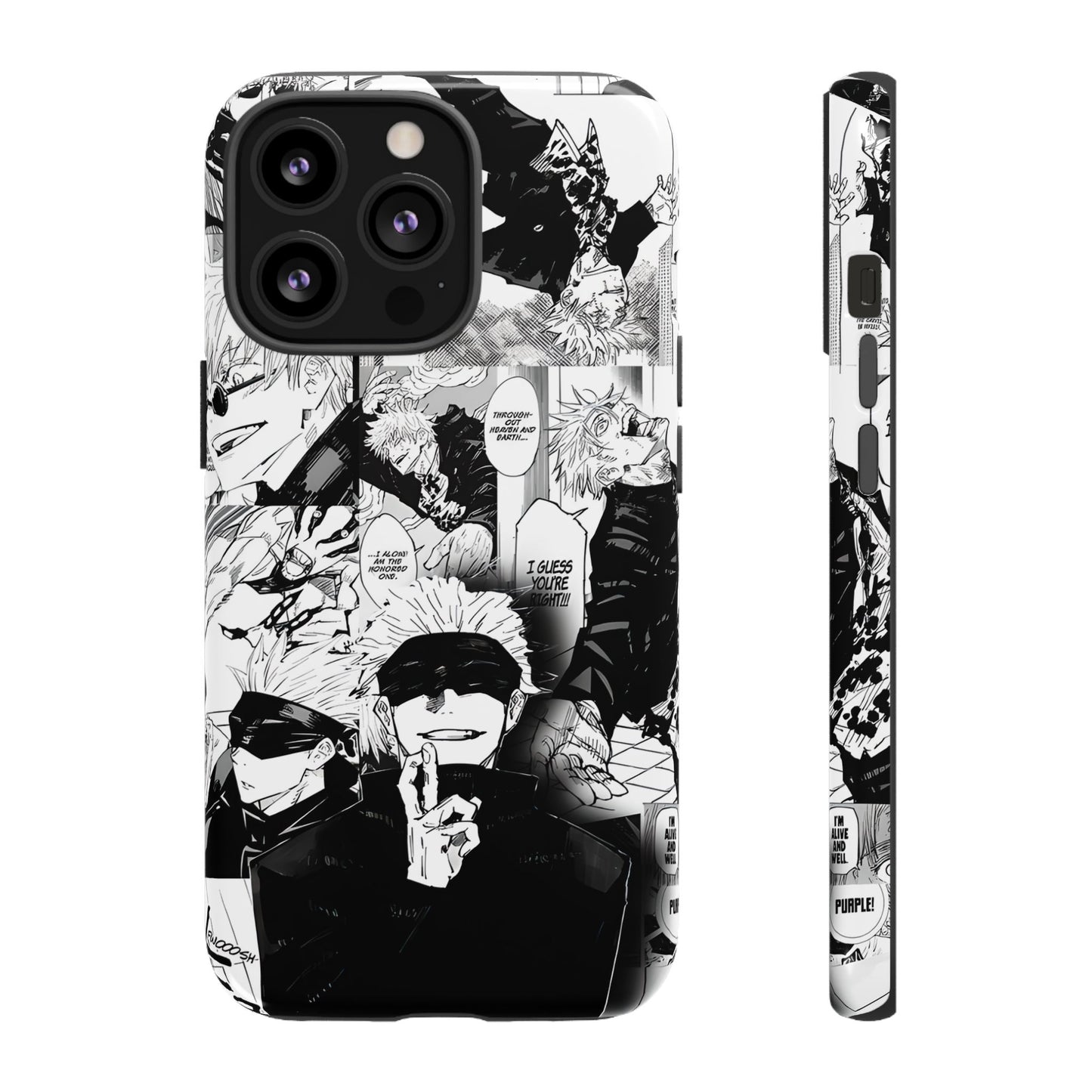 JJK Gojo Manga Style Phone Case