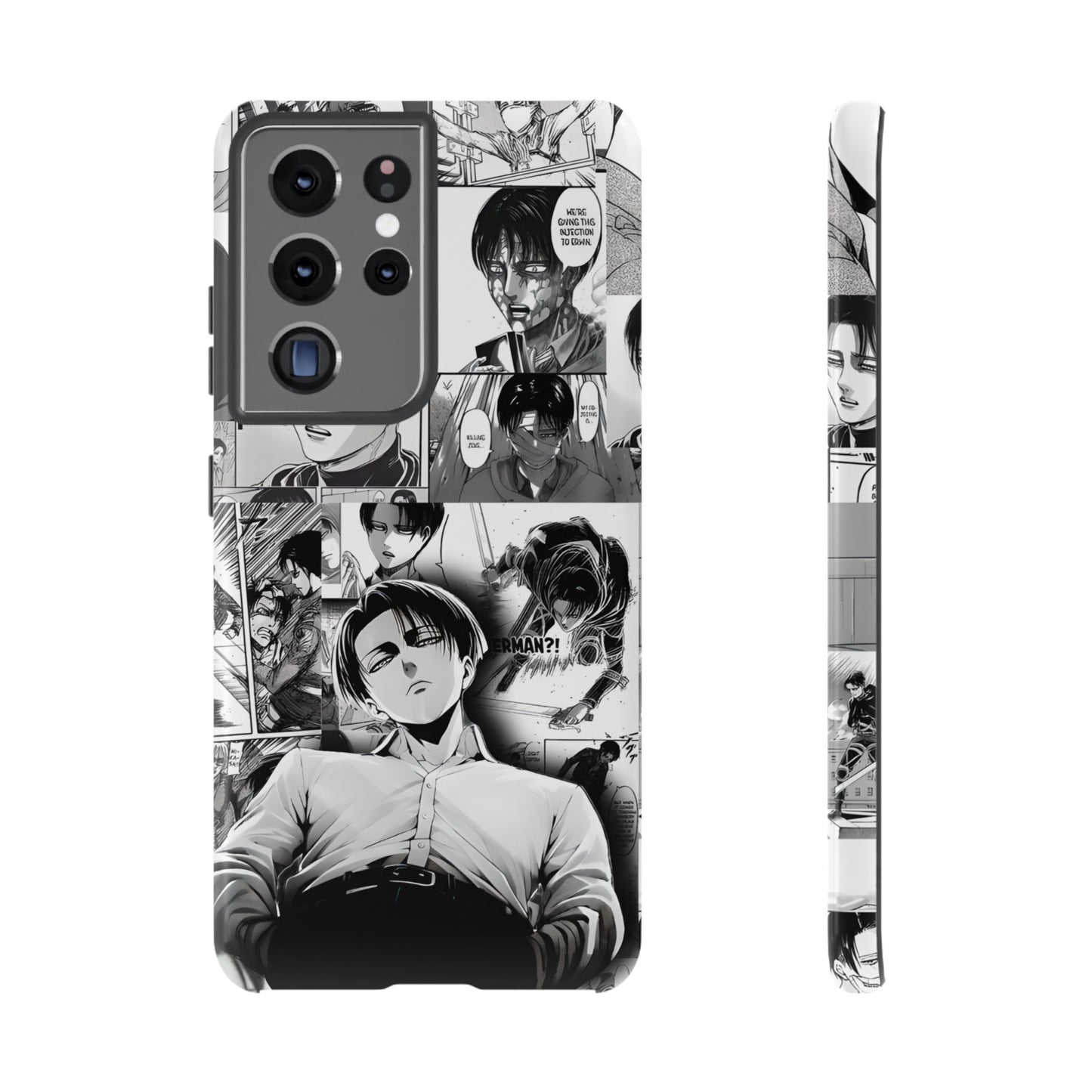 AOT Levi Ackermann Manga Style Phone Case