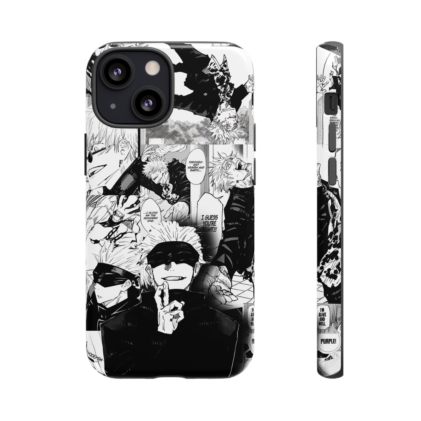 JJK Gojo Manga Style Phone Case