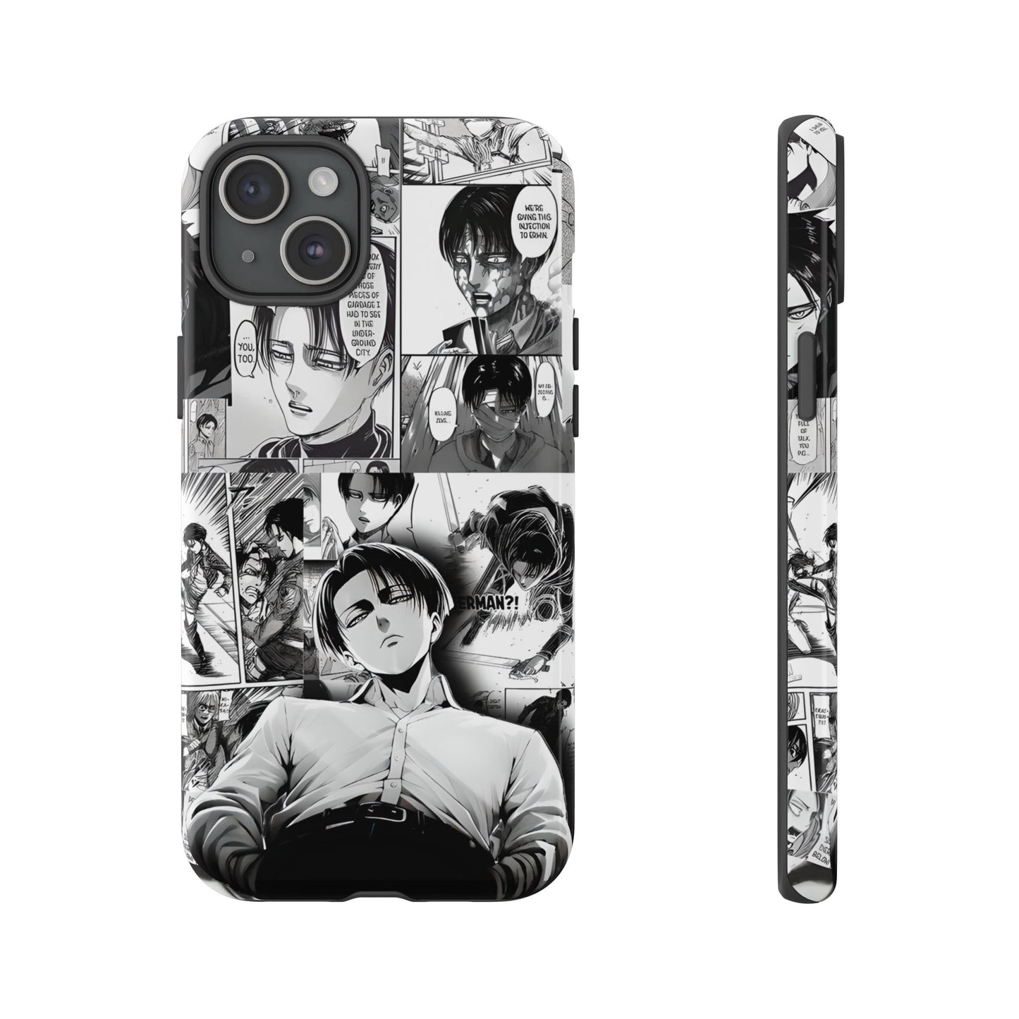 AOT Levi Ackermann Manga Style Phone Case