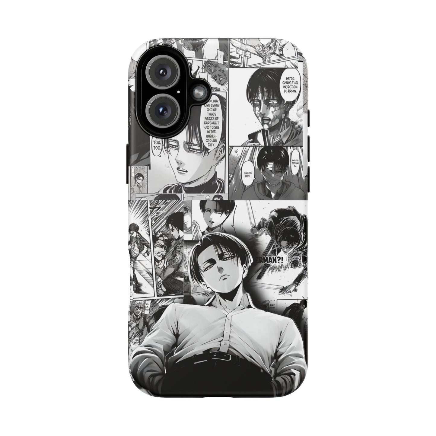 AOT Levi Ackermann Manga Style Phone Case