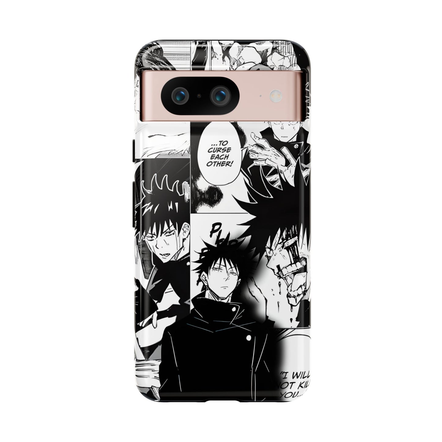 JJK Megumi Manga Style Phone Case