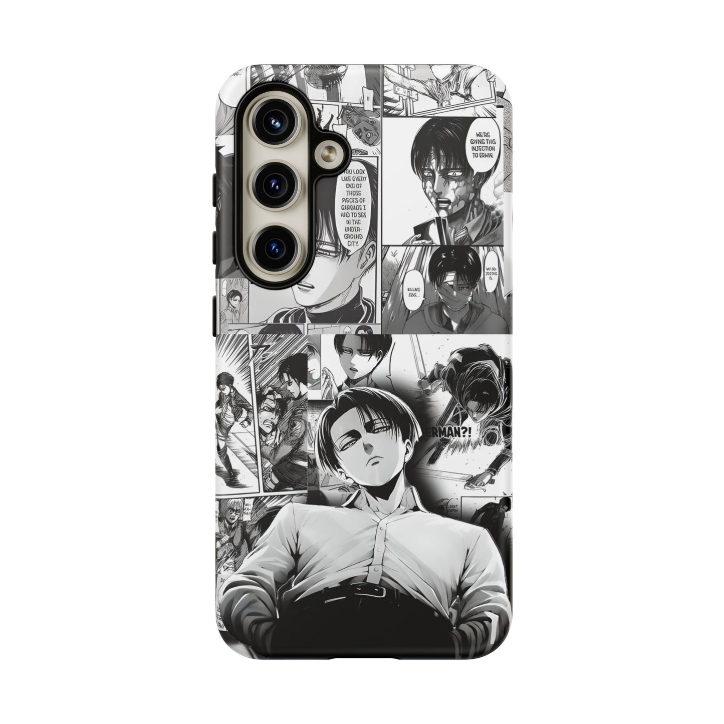 AOT Levi Ackermann Manga Style Phone Case