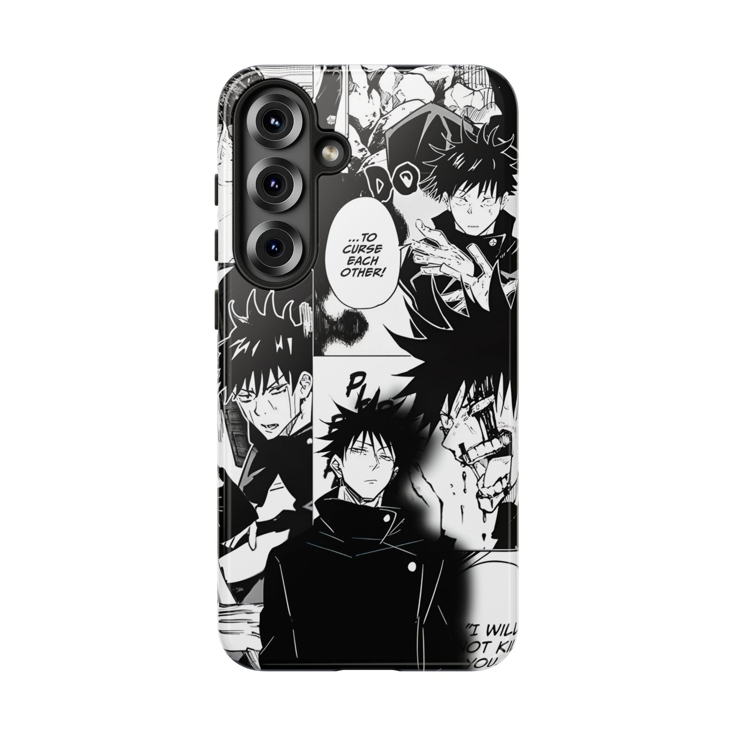 JJK Megumi Manga Style Phone Case