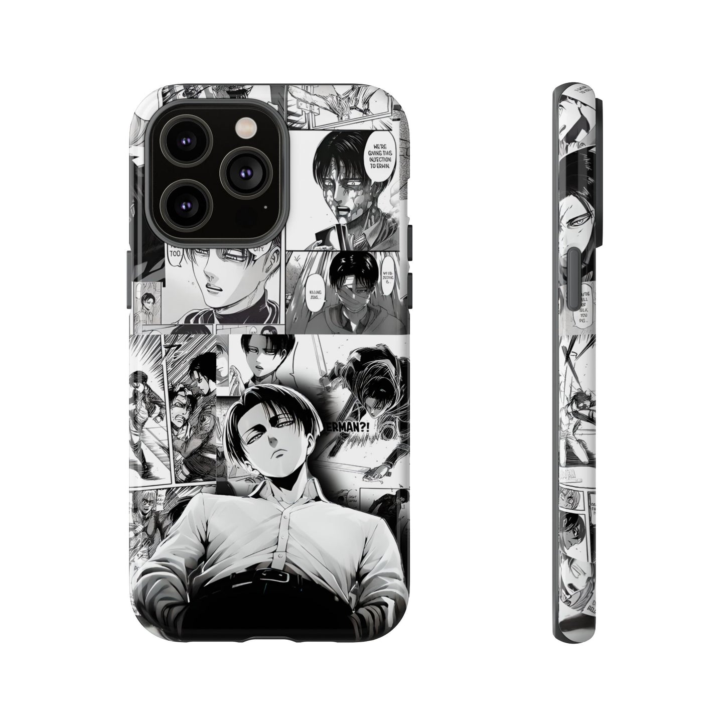 AOT Levi Ackermann Manga Style Phone Case