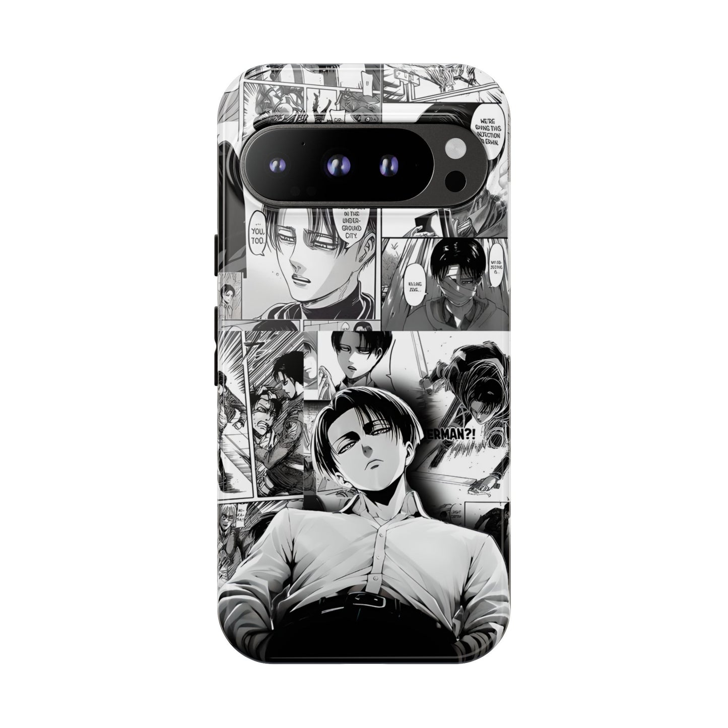 AOT Levi Ackermann Manga Style Phone Case