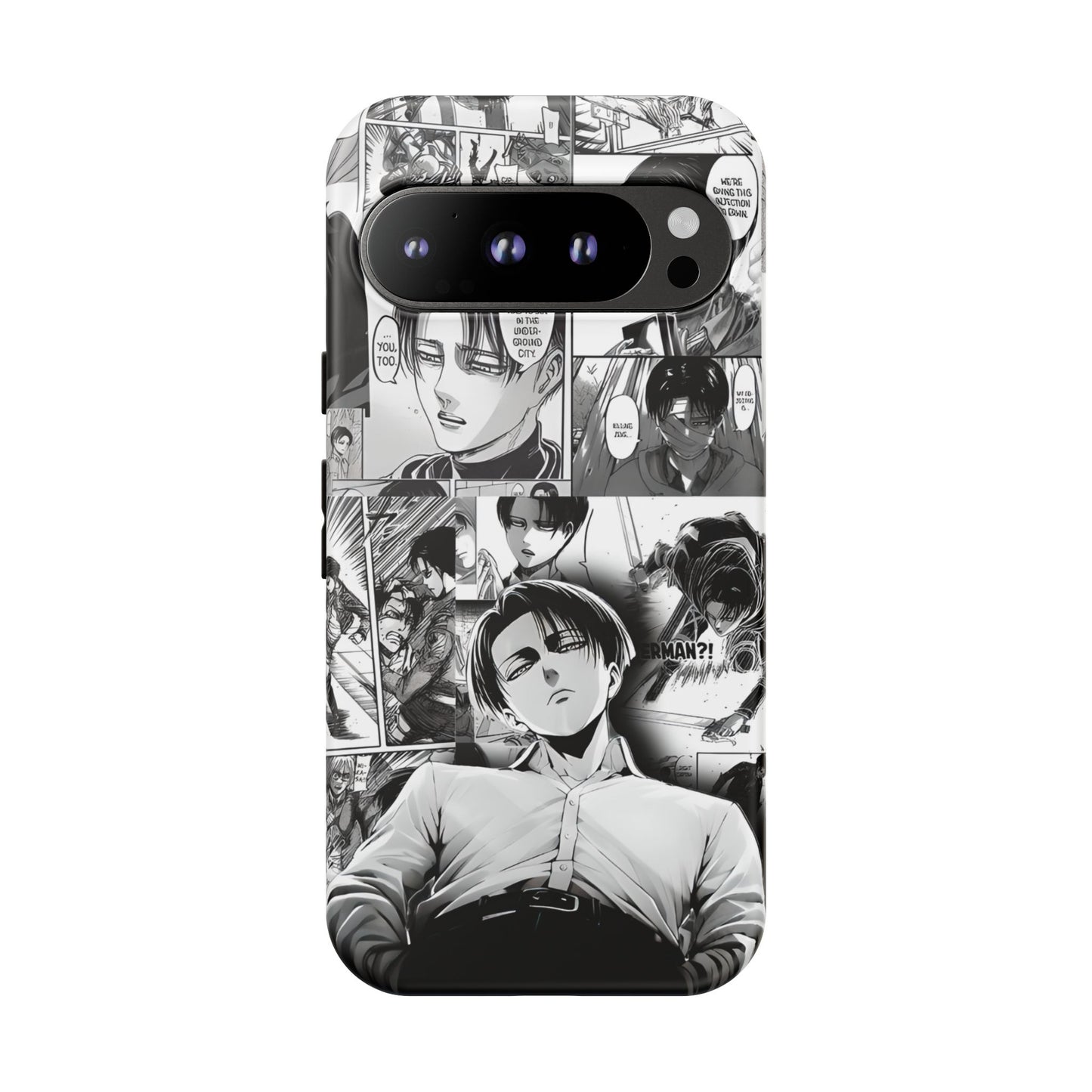 AOT Levi Ackermann Manga Style Phone Case