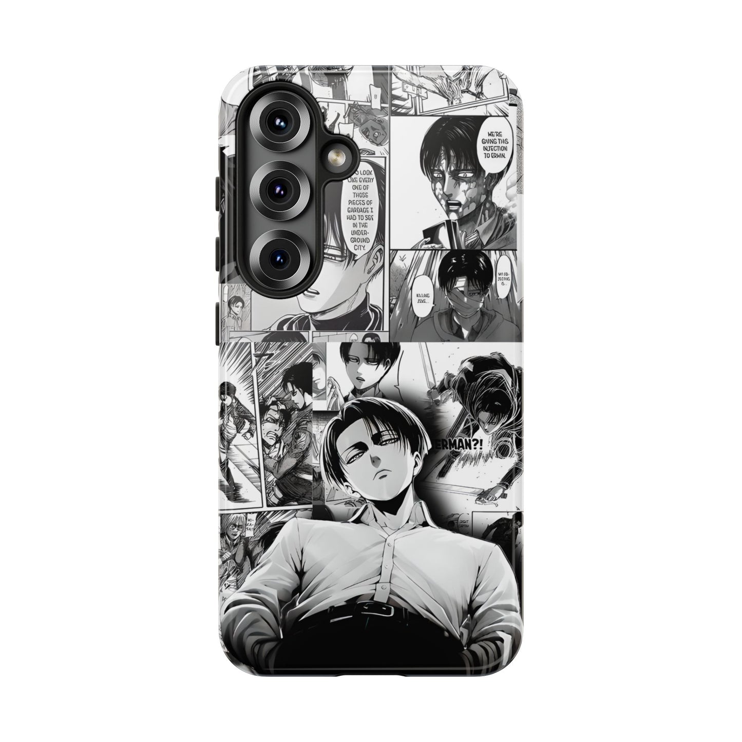 AOT Levi Ackermann Manga Style Phone Case