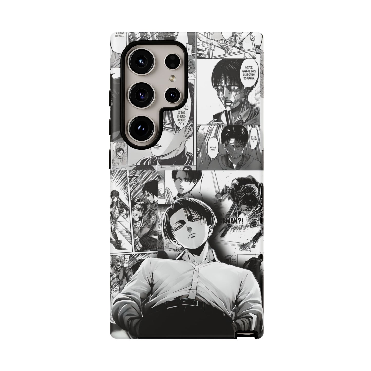 AOT Levi Ackermann Manga Style Phone Case