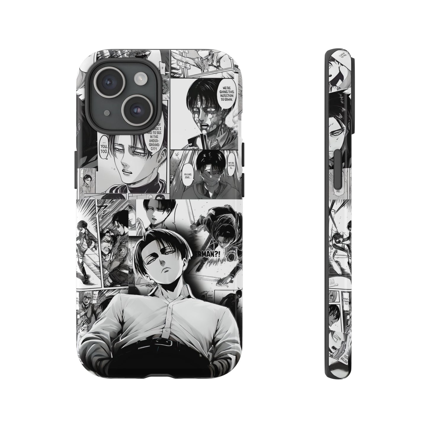 AOT Levi Ackermann Manga Style Phone Case