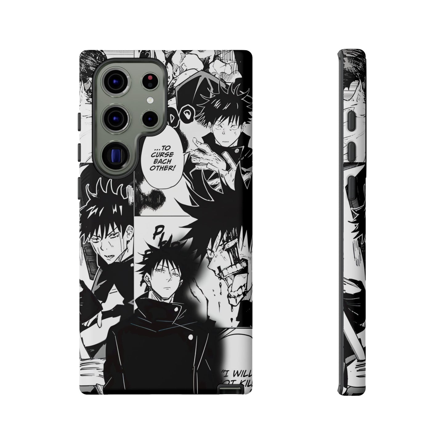 JJK Megumi Manga Style Phone Case