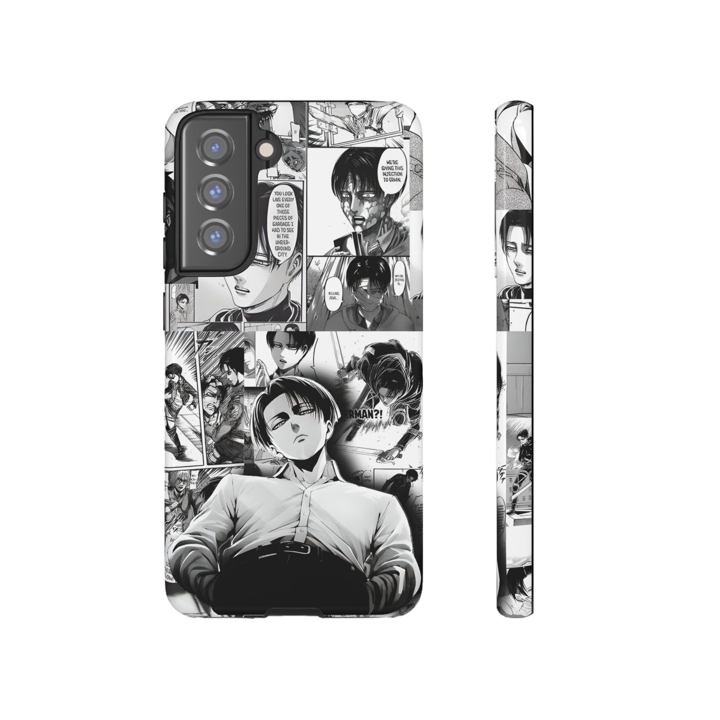 AOT Levi Ackermann Manga Style Phone Case