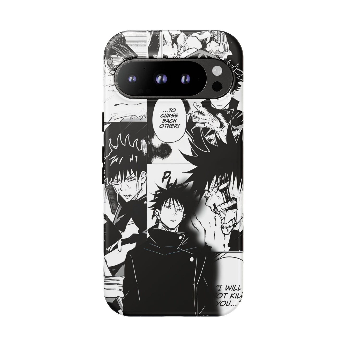JJK Megumi Manga Style Phone Case