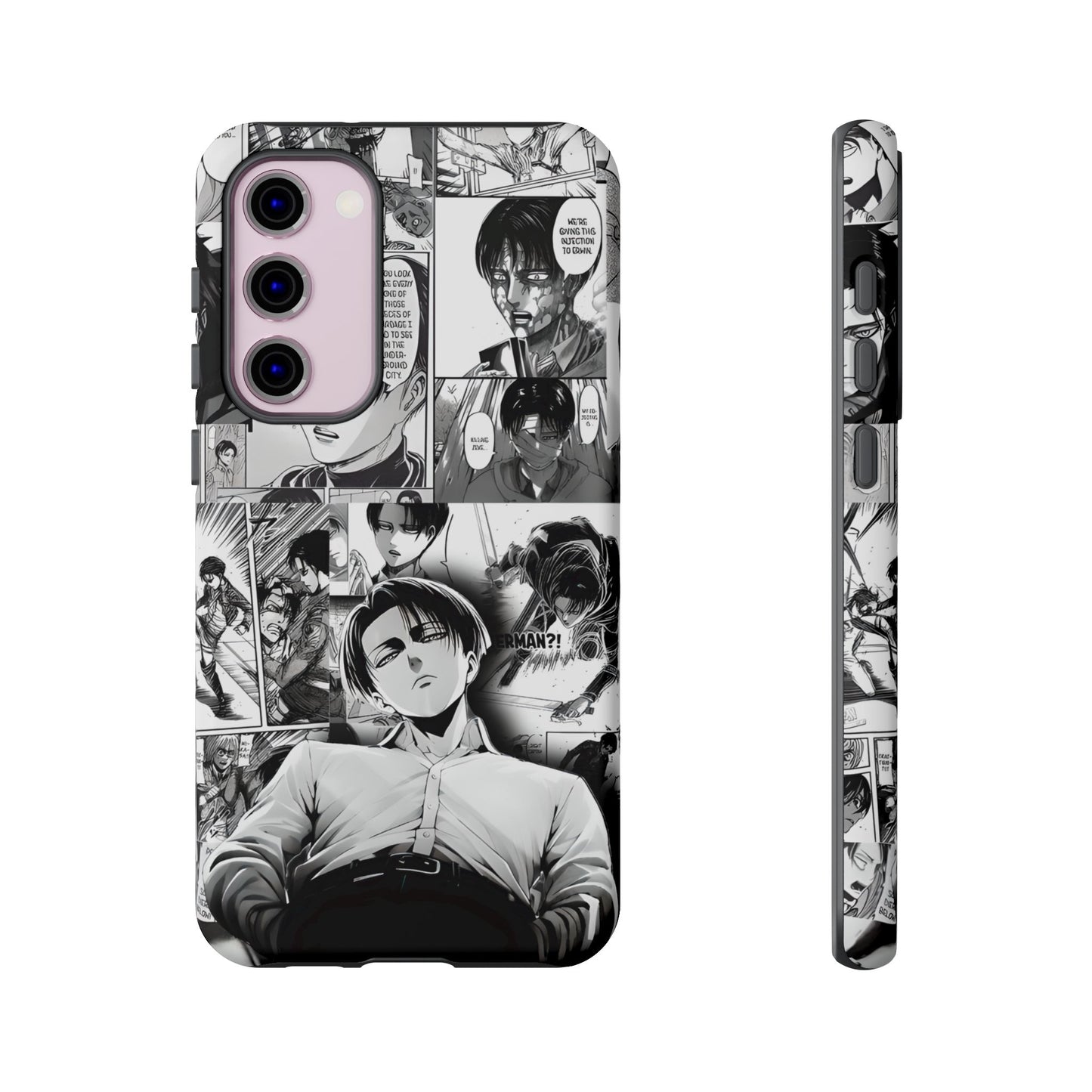 AOT Levi Ackermann Manga Style Phone Case