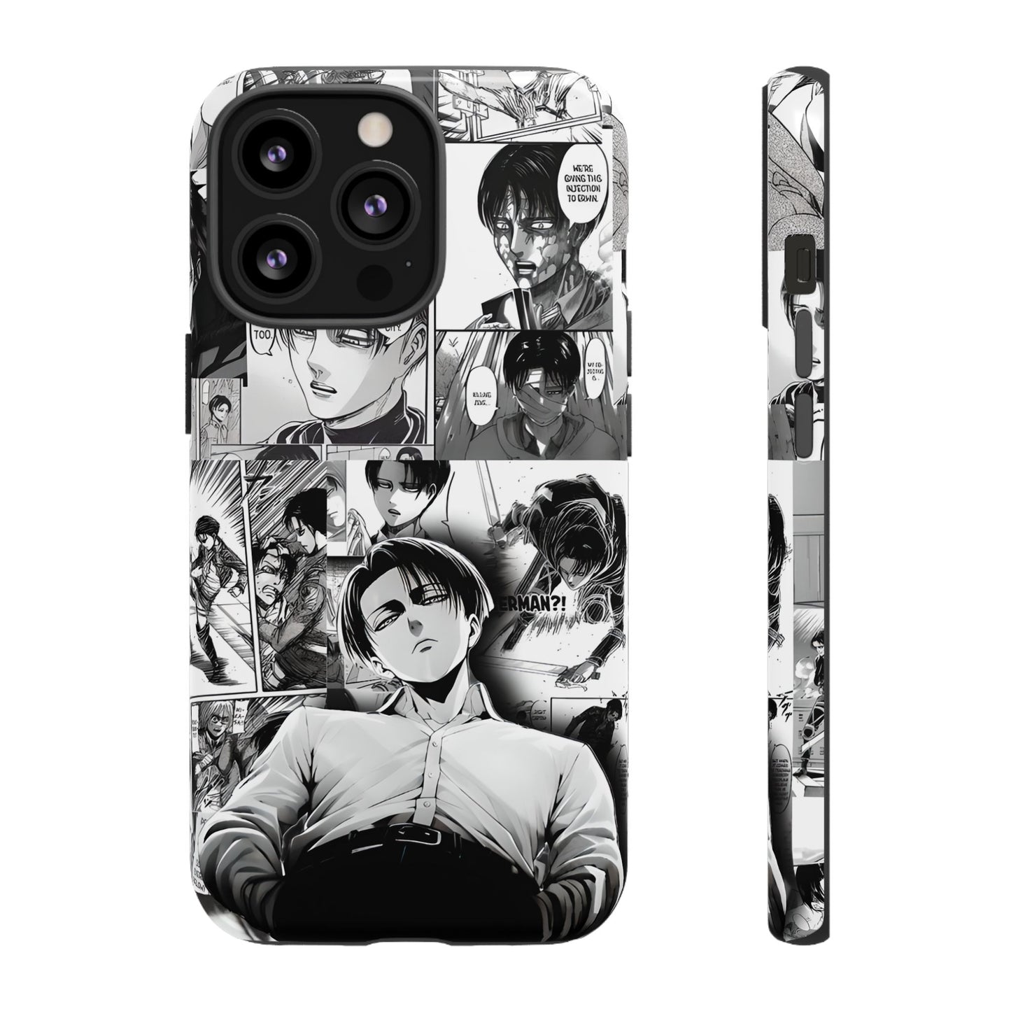 AOT Levi Ackermann Manga Style Phone Case