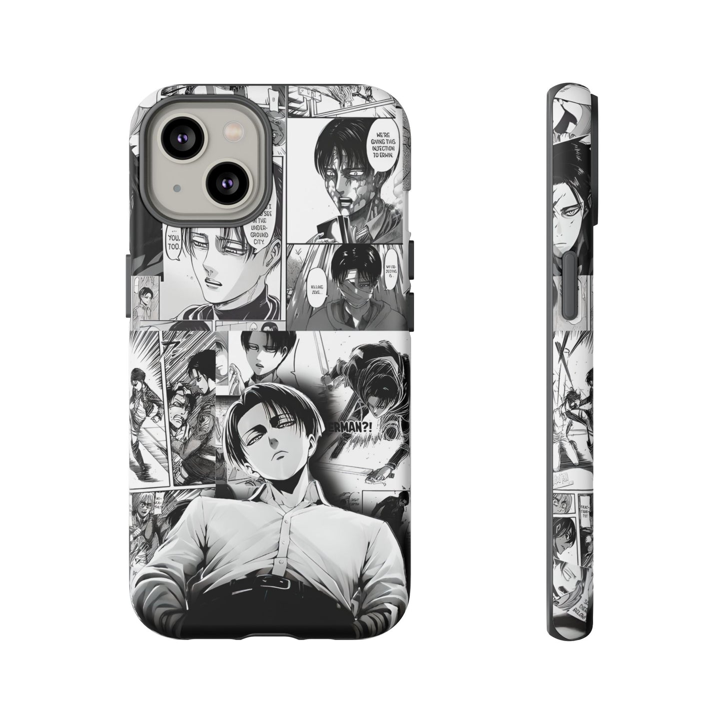 AOT Levi Ackermann Manga Style Phone Case