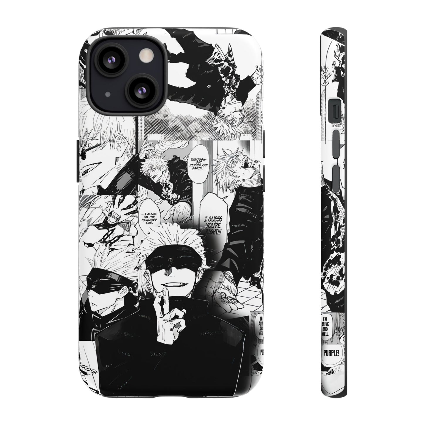 JJK Gojo Manga Style Phone Case
