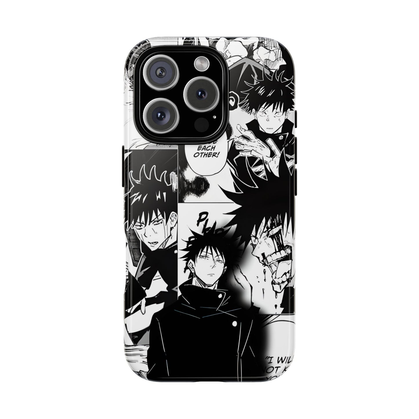 JJK Megumi Manga Style Phone Case