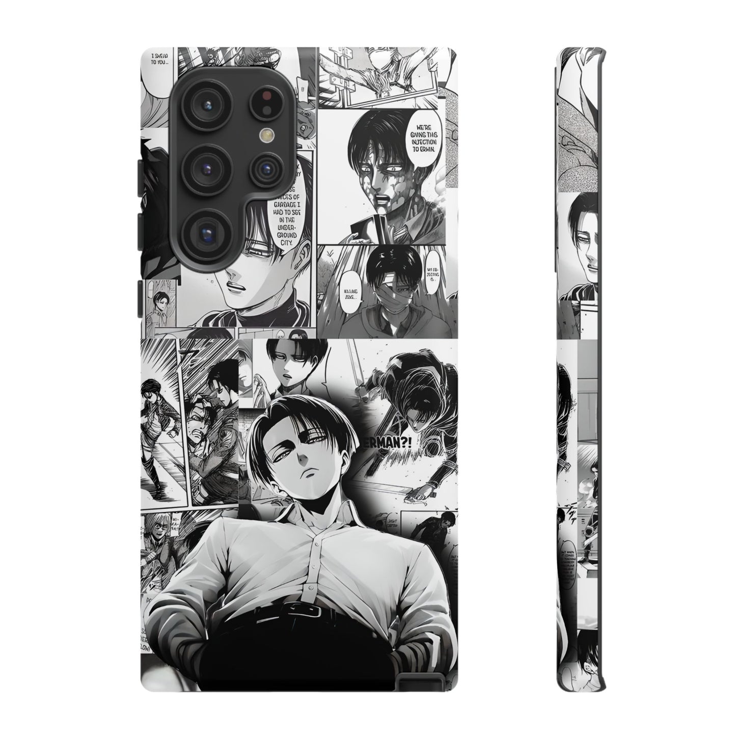 AOT Levi Ackermann Manga Style Phone Case