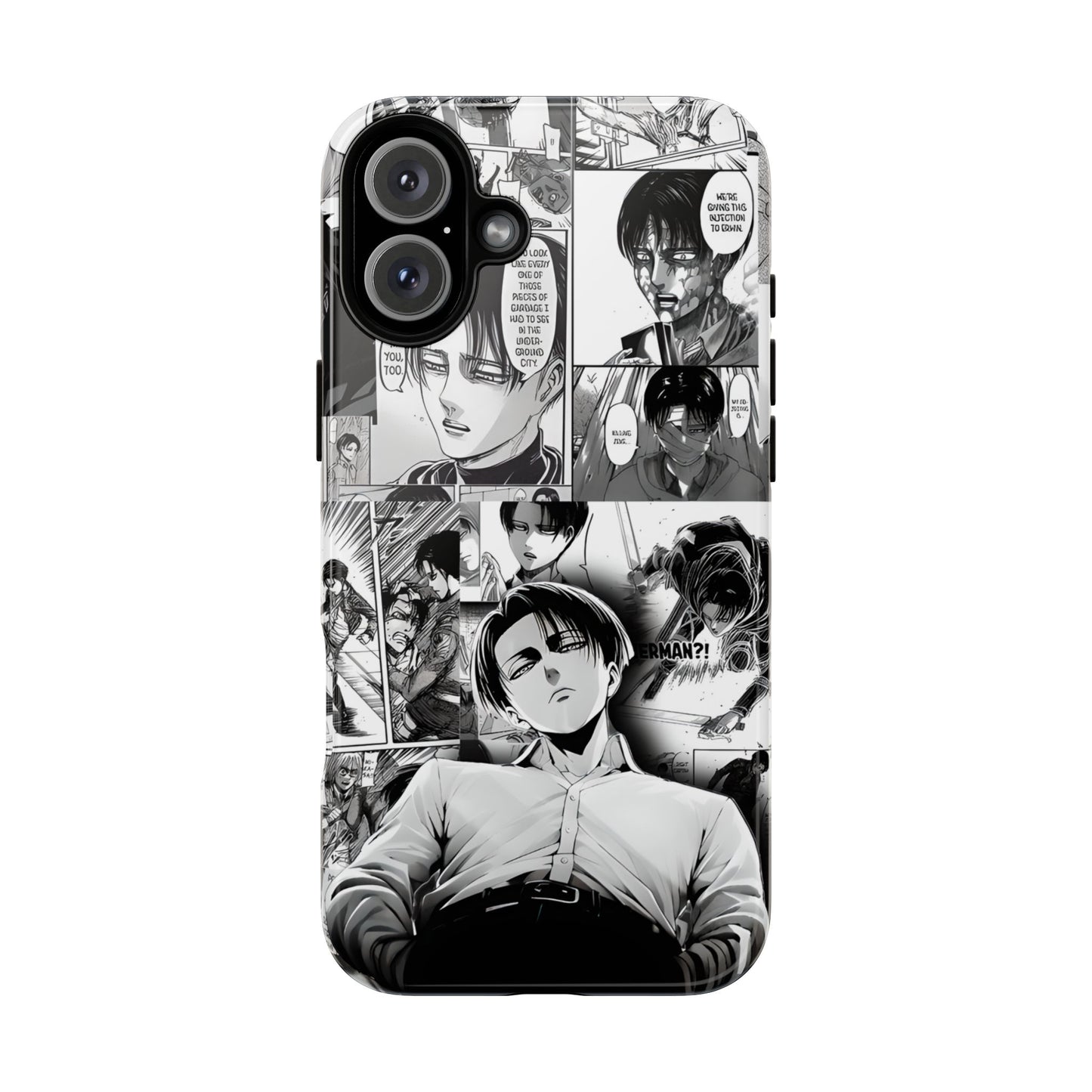 AOT Levi Ackermann Manga Style Phone Case