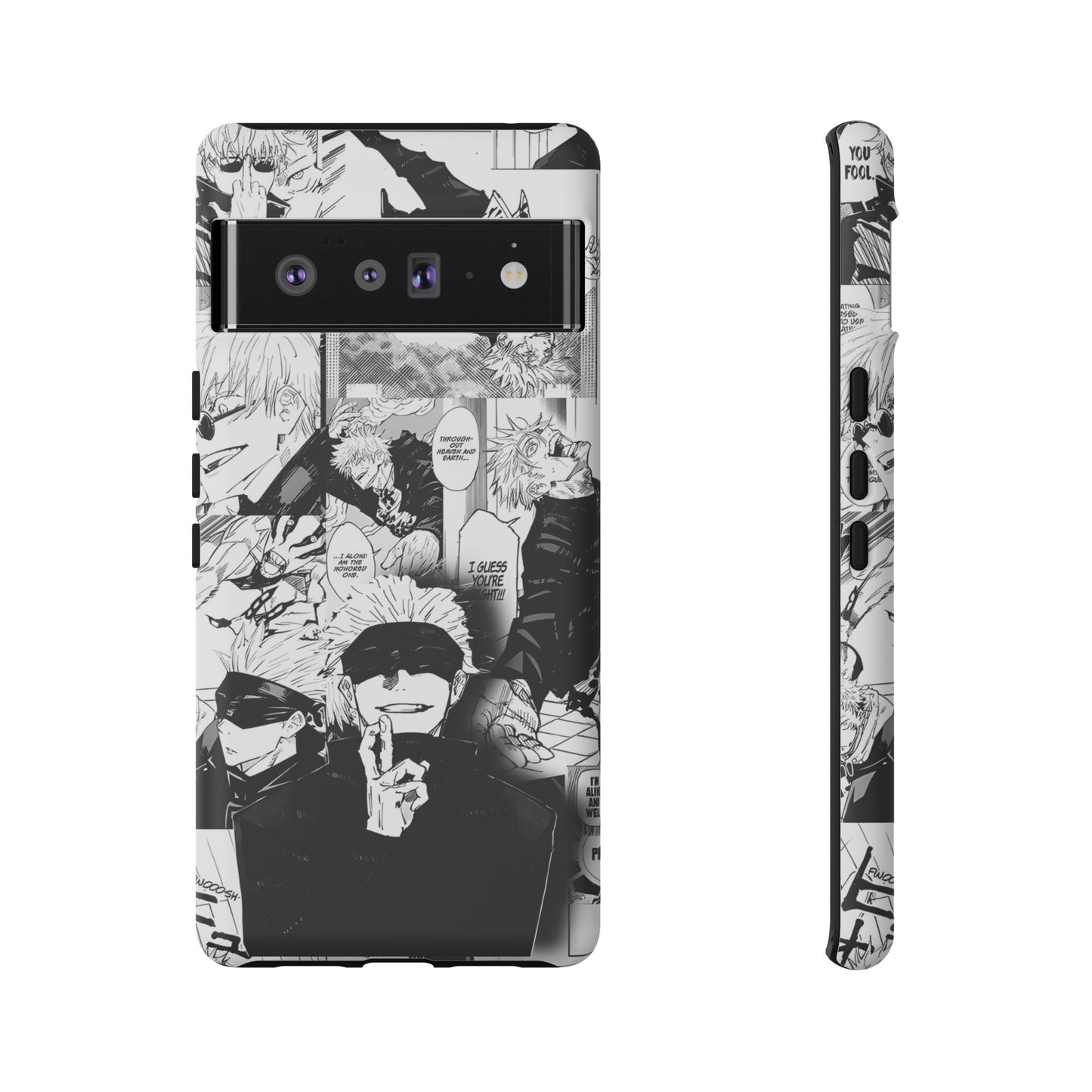 JJK Gojo Manga Style Phone Case