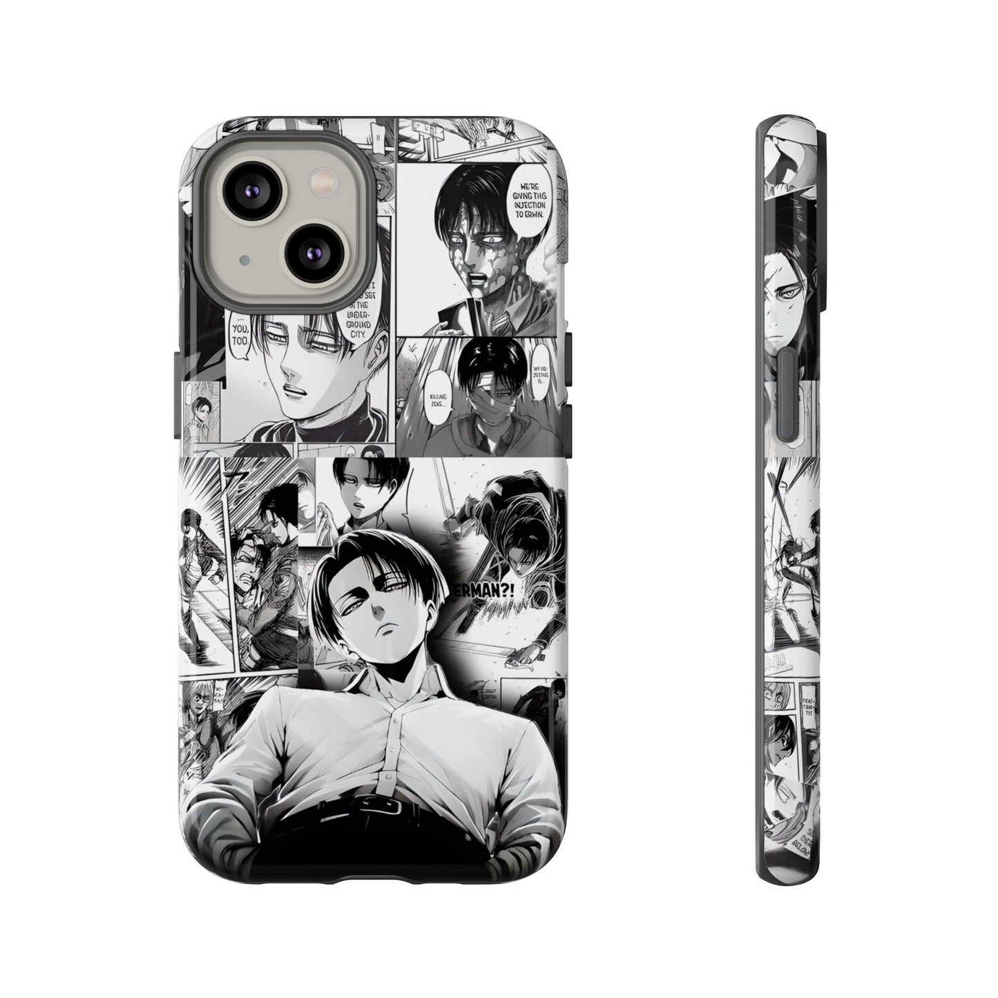 AOT Levi Ackermann Manga Style Phone Case