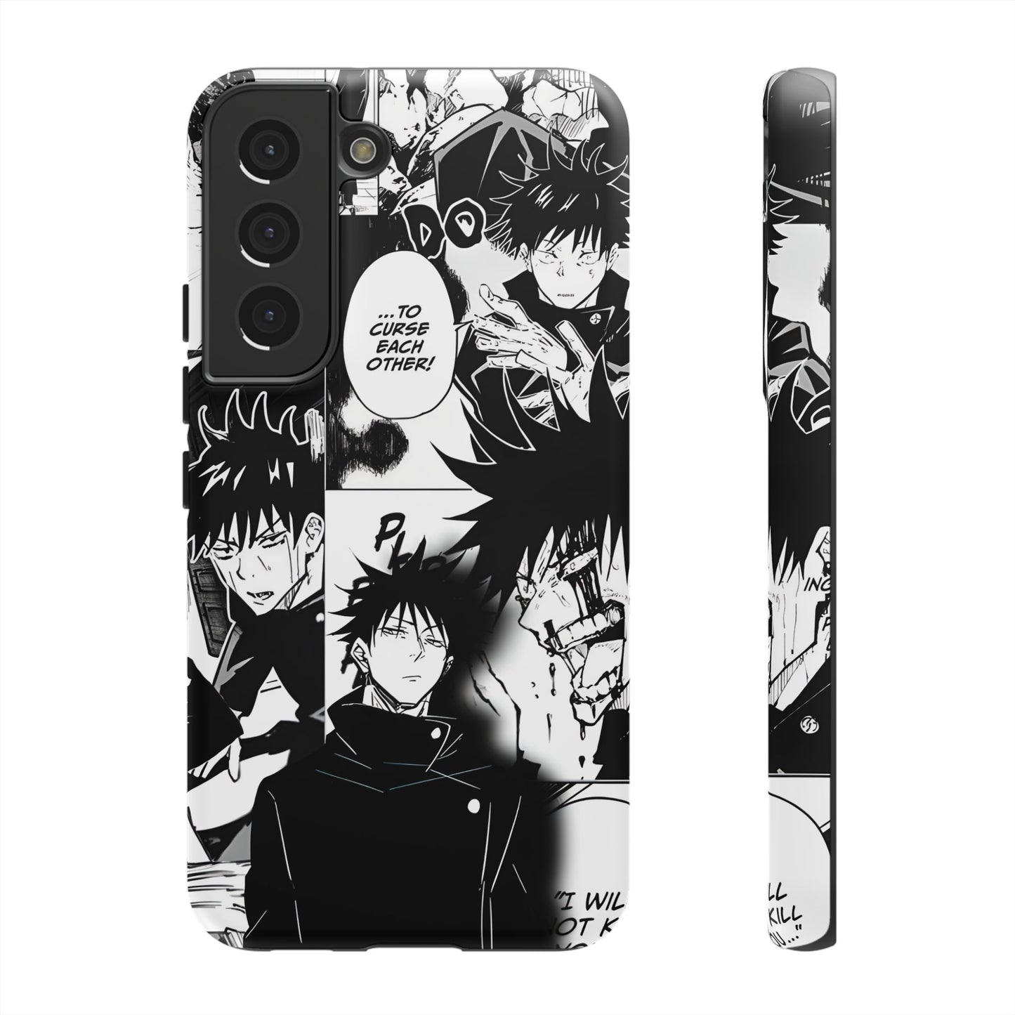 JJK Megumi Manga Style Phone Case