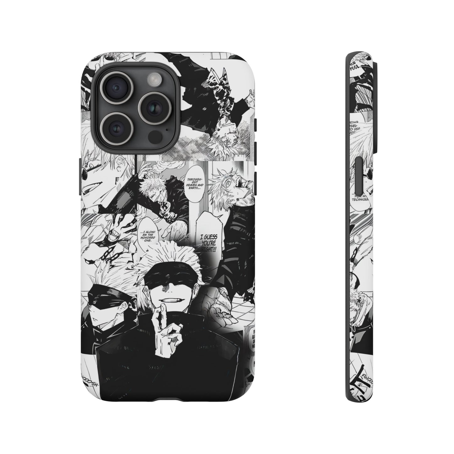 JJK Gojo Manga Style Phone Case