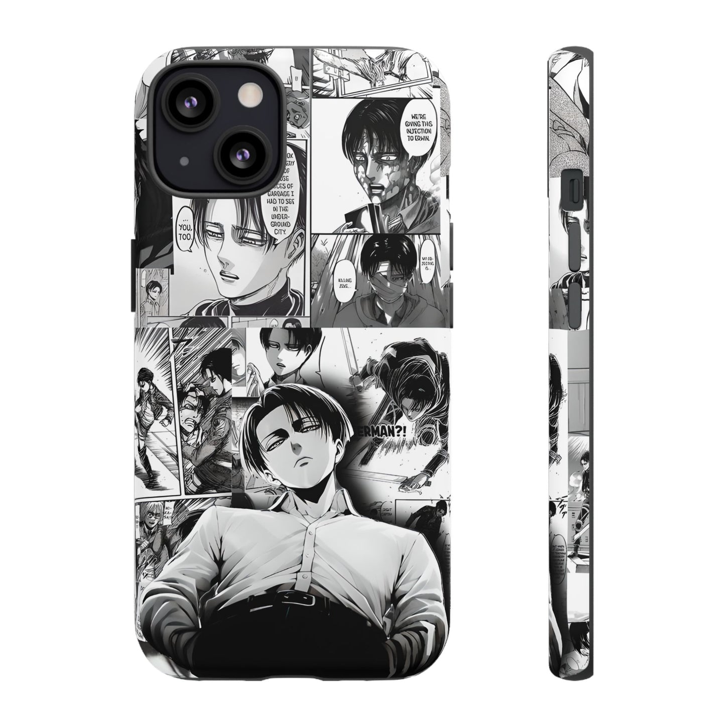 AOT Levi Ackermann Manga Style Phone Case
