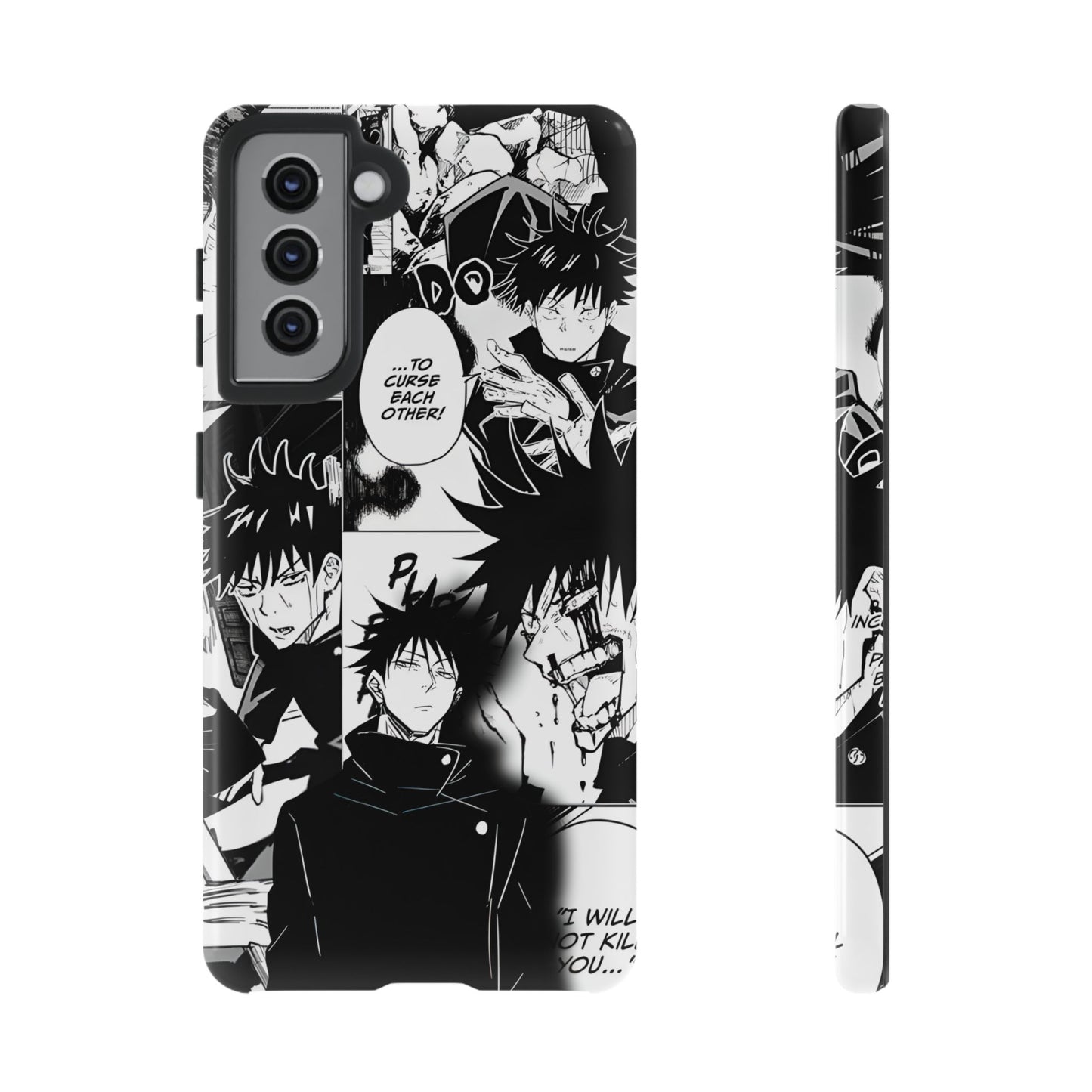 JJK Megumi Manga Style Phone Case