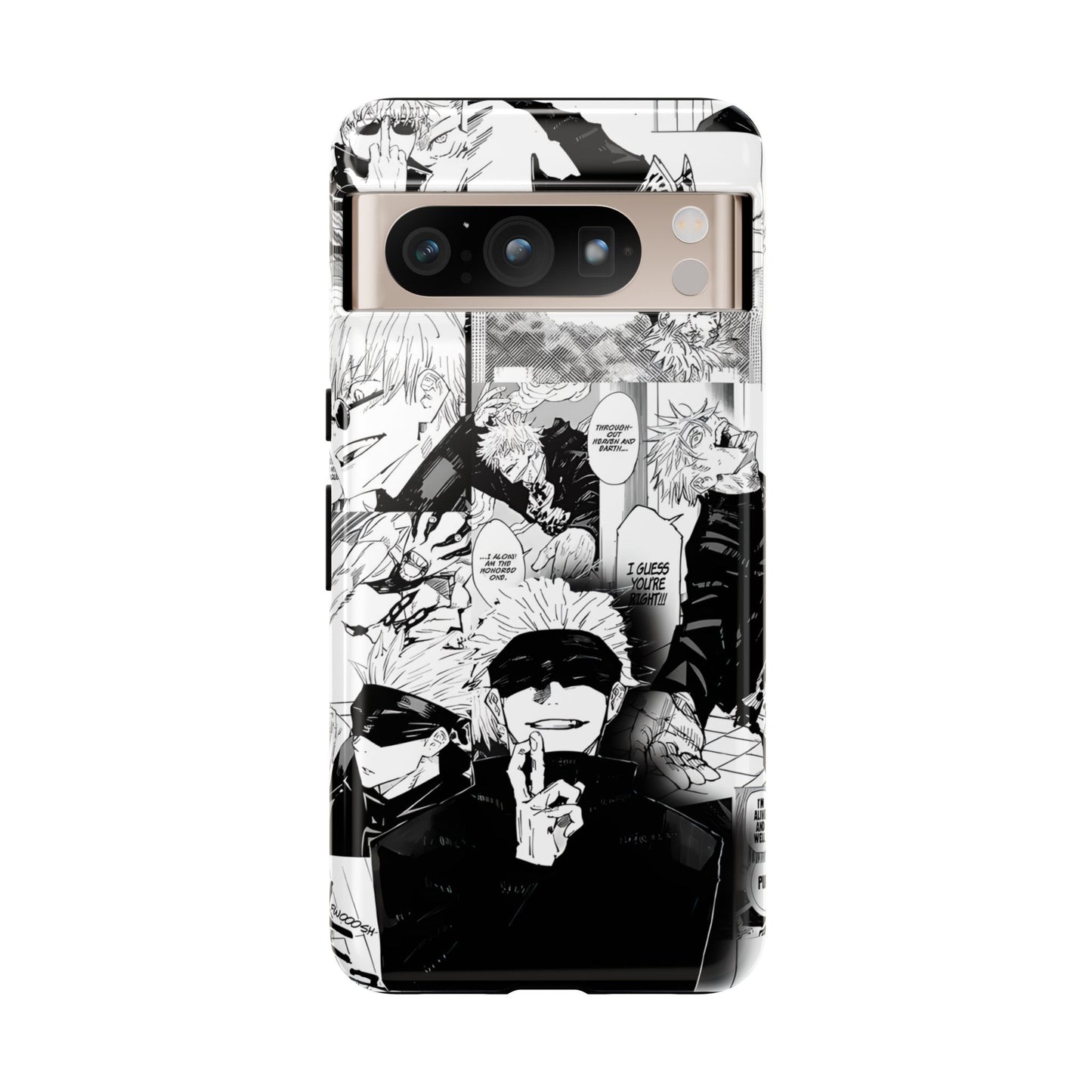 JJK Gojo Manga Style Phone Case