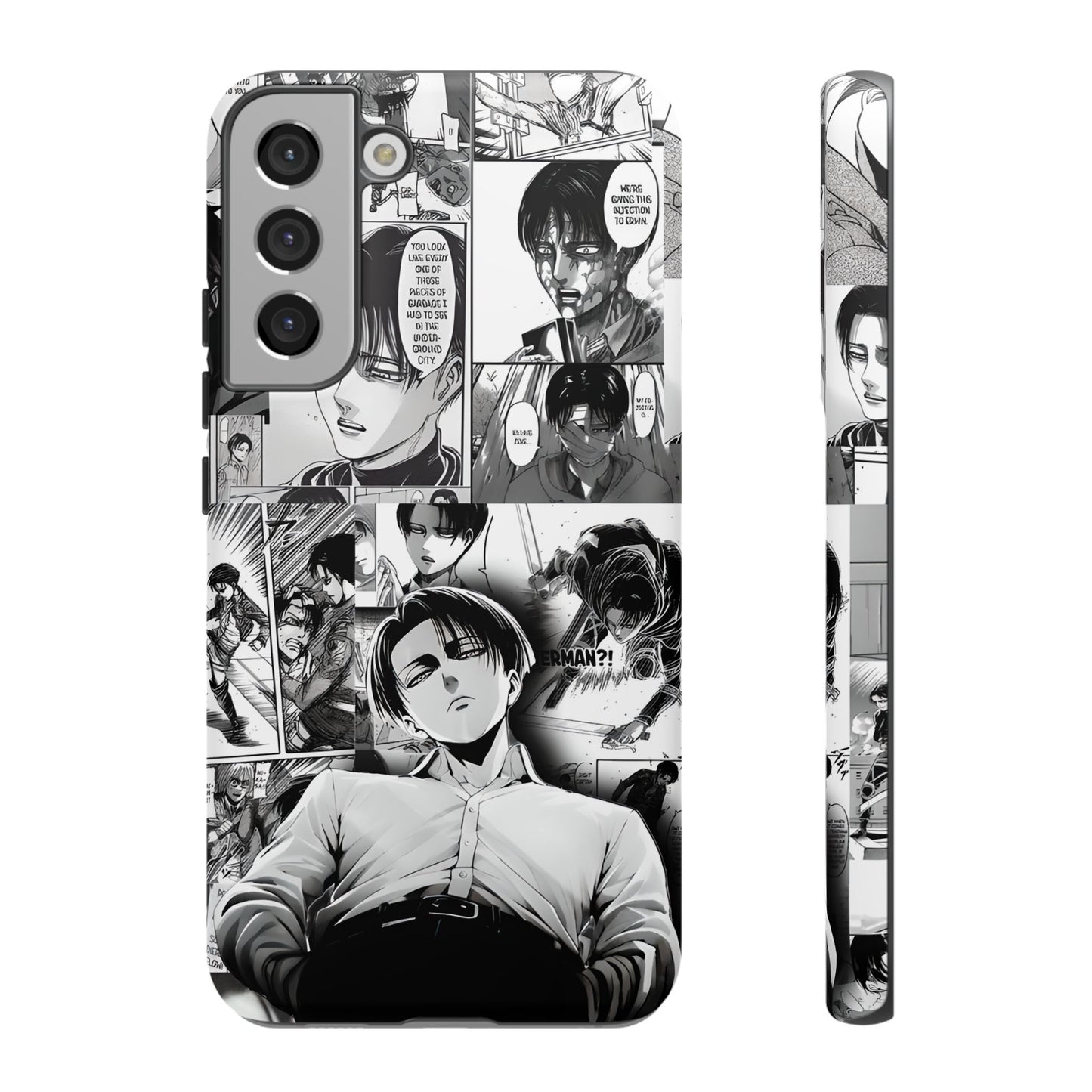 AOT Levi Ackermann Manga Style Phone Case