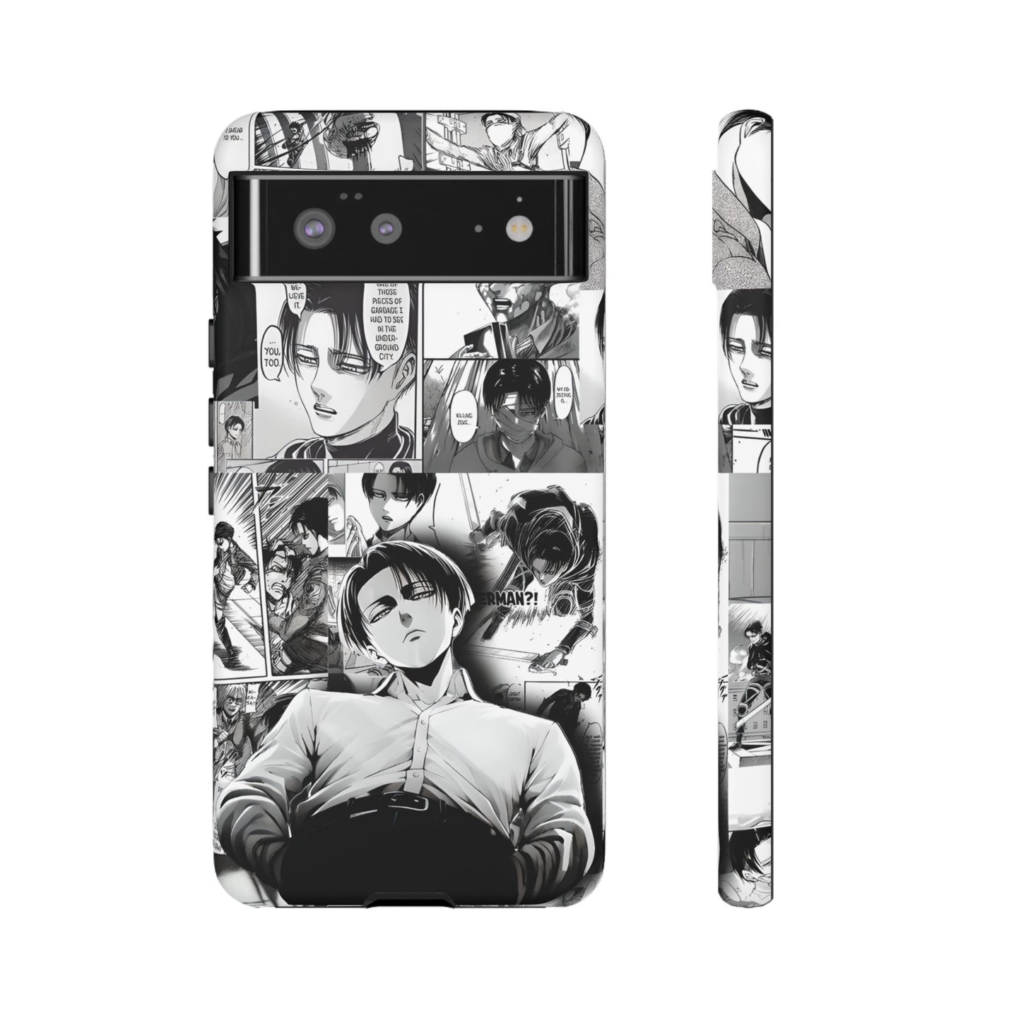 AOT Levi Ackermann Manga Style Phone Case