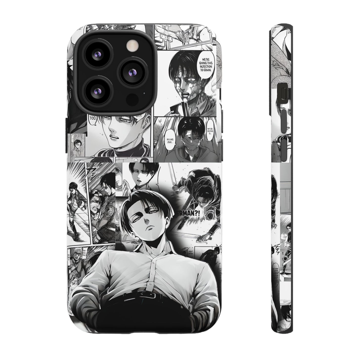 AOT Levi Ackermann Manga Style Phone Case
