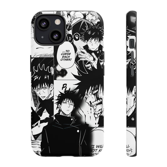 JJK Megumi Manga Style Phone Case