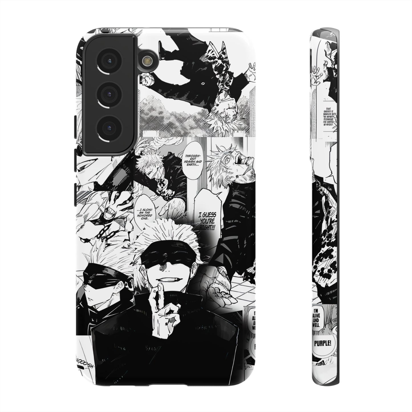 JJK Gojo Manga Style Phone Case