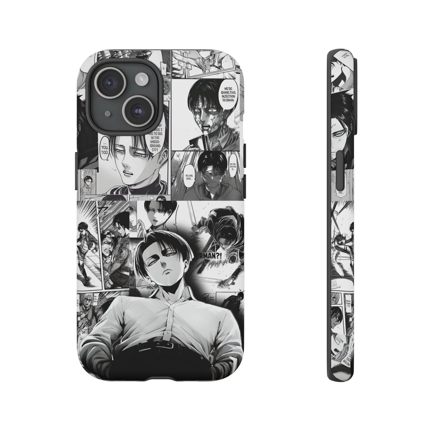 AOT Levi Ackermann Manga Style Phone Case