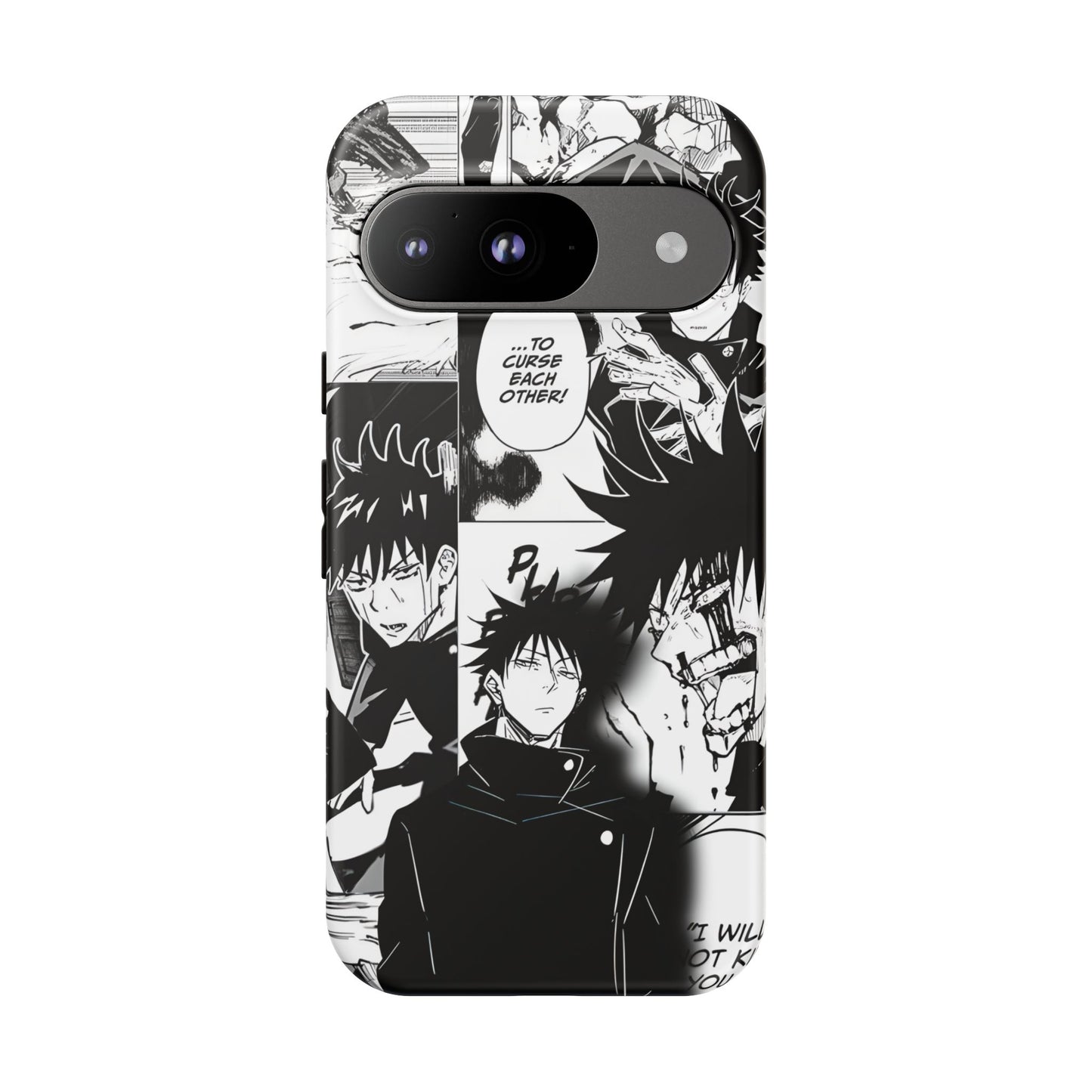 JJK Megumi Manga Style Phone Case
