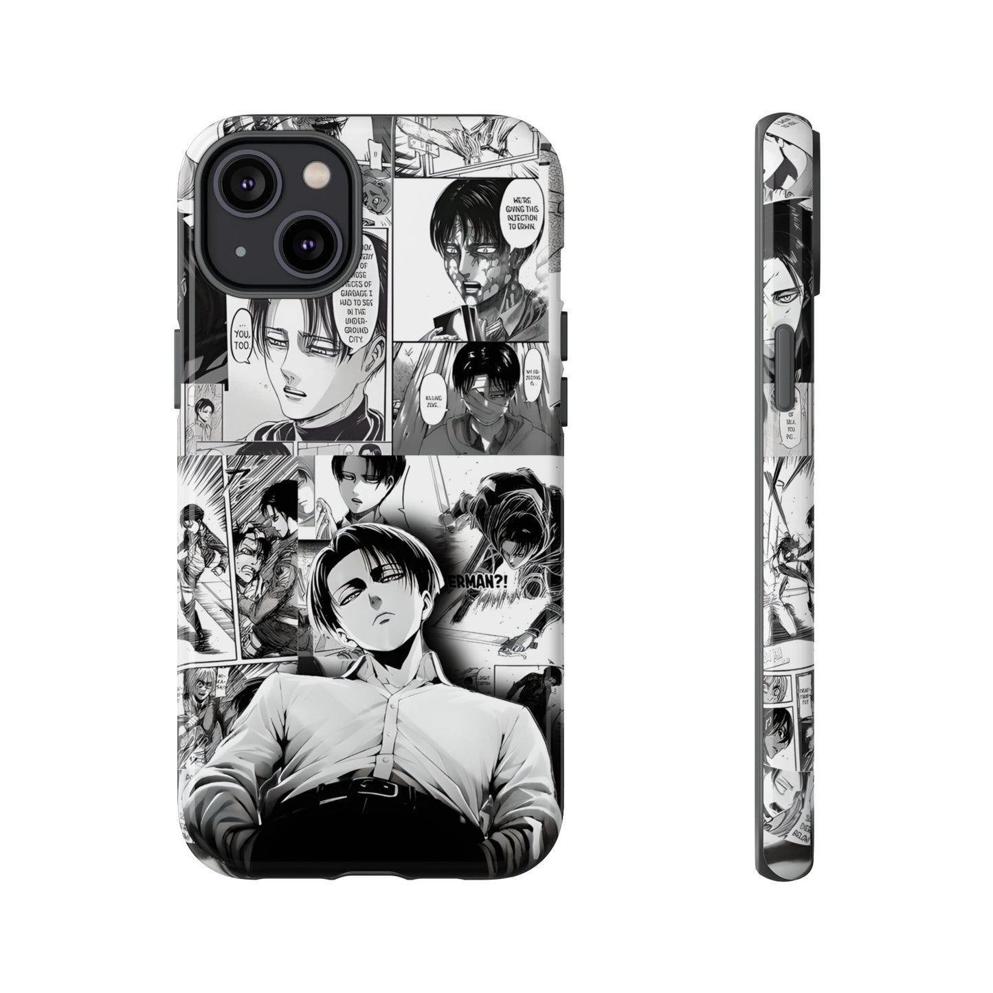 AOT Levi Ackermann Manga Style Phone Case