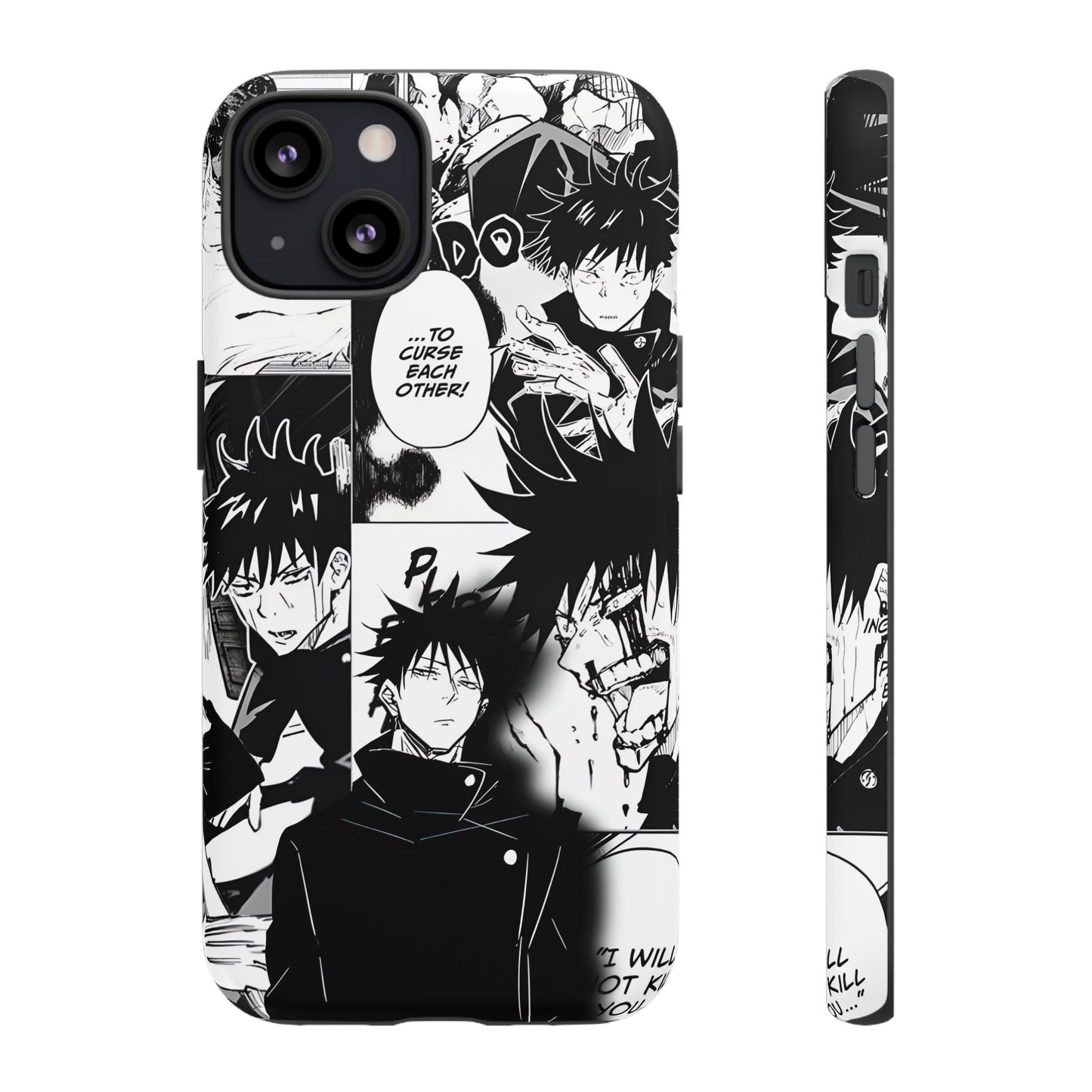 JJK Megumi Manga Style Phone Case
