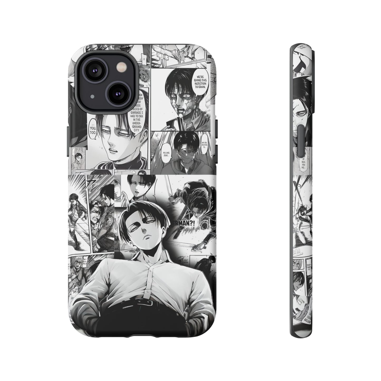 AOT Levi Ackermann Manga Style Phone Case