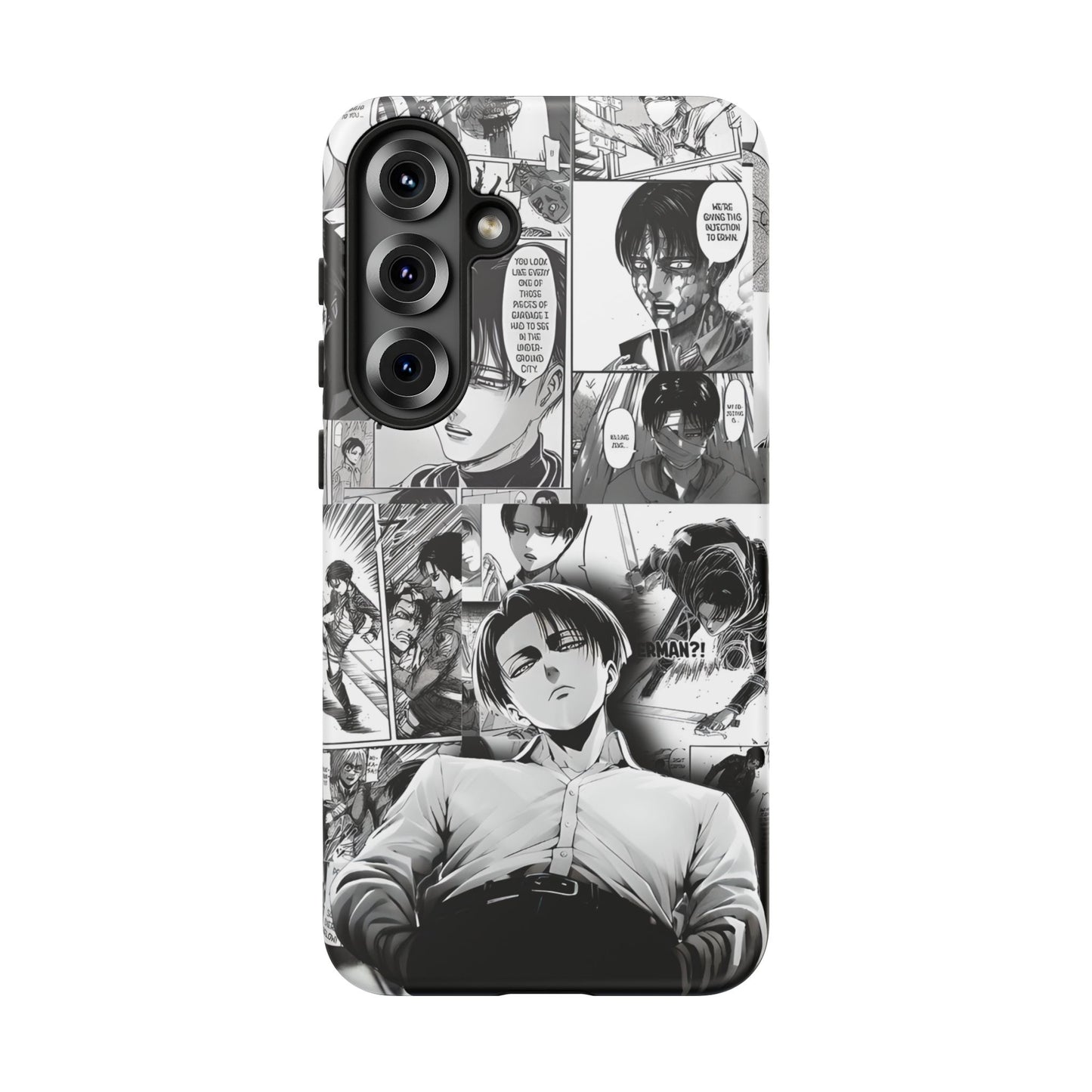 AOT Levi Ackermann Manga Style Phone Case
