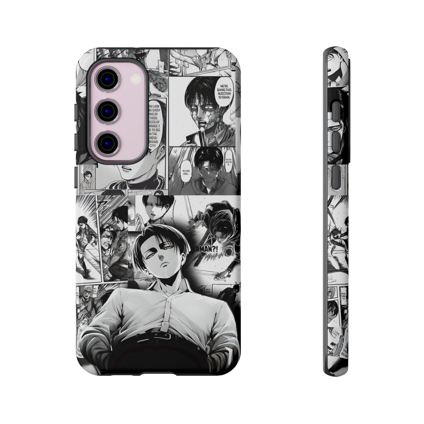 AOT Levi Ackermann Manga Style Phone Case