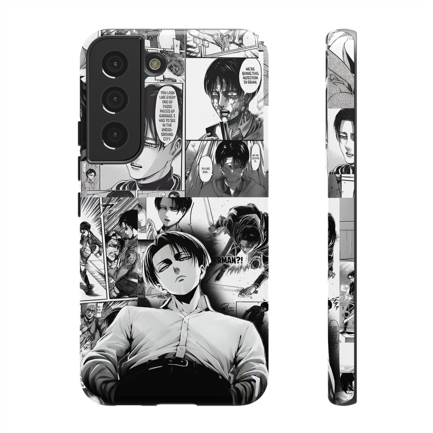 AOT Levi Ackermann Manga Style Phone Case