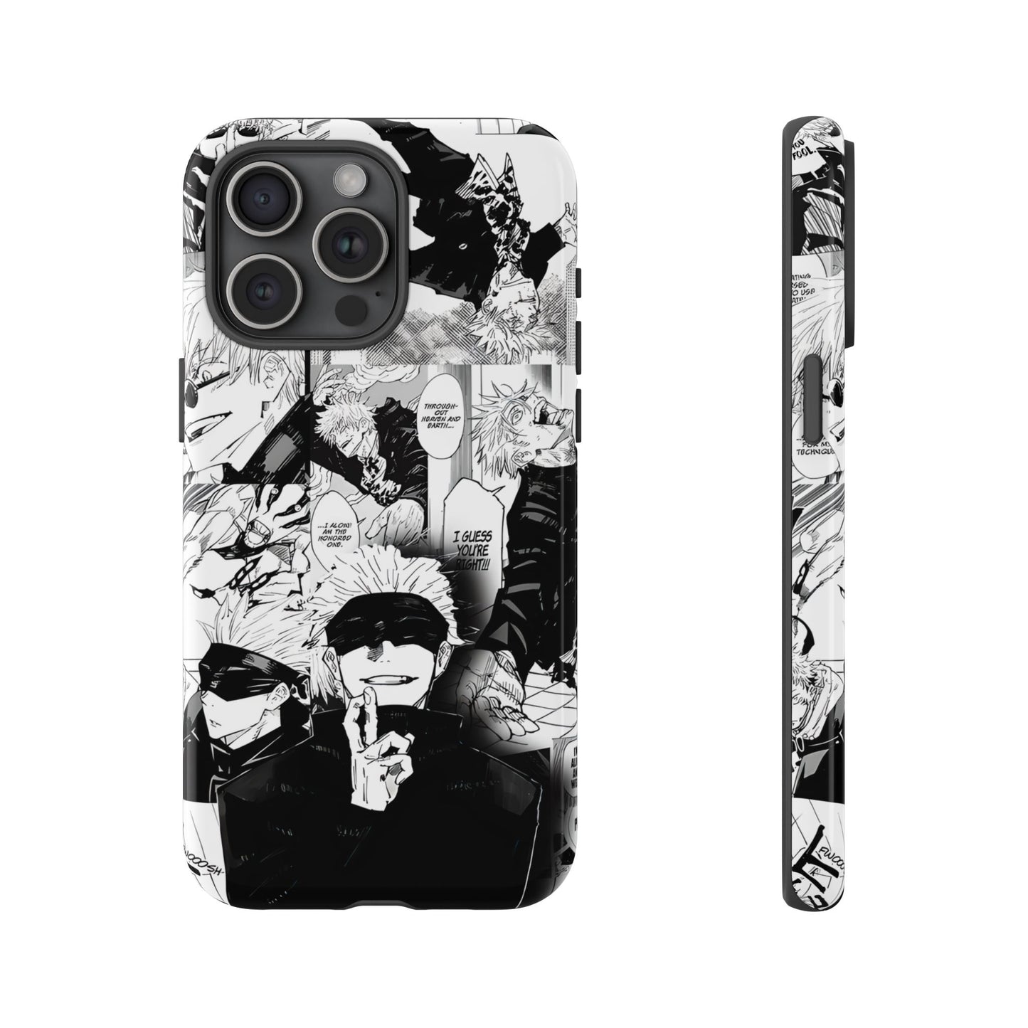JJK Gojo Manga Style Phone Case